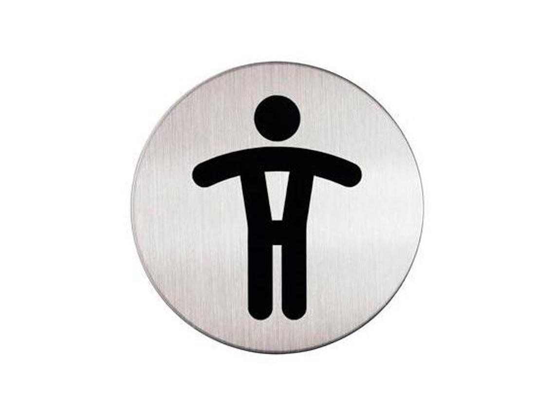 Pictograma Adesivo Durable Wc Homem 83 Mm Ã˜