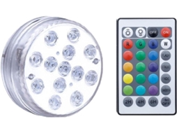 Luminária Submersível 13 Bateria Magnética Ventosa Subaquática Classificação Ip68 Prova Jardim Gramado Piscina Aquário 1 GOKOCO
