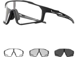 Óculos Sol Fotocromáticos Lunette Velo Homme Masculinos Femininos Ciclismo Resistente S/MARCA