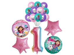 Bolas descartadas para mesa de aniversário com BRILVIBERA