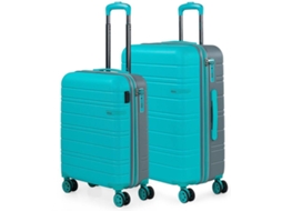 Conjunto de Malas de Viagem JASLEN 171215 Azul (140 L)