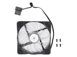 Cooler De Gabinete De Computador 12cm Led Brilhante Silencioso Anti-impacto Fluxo De Ar Para Pc