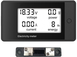 Multímetro, Amperímetro E Voltímetro Digital Com Display Lcd De