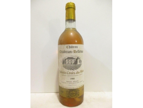 Vinho Licoroso CHÂTEAU CRABITAN-BELLEVUE 1988 (75 cl - 1 unidade)