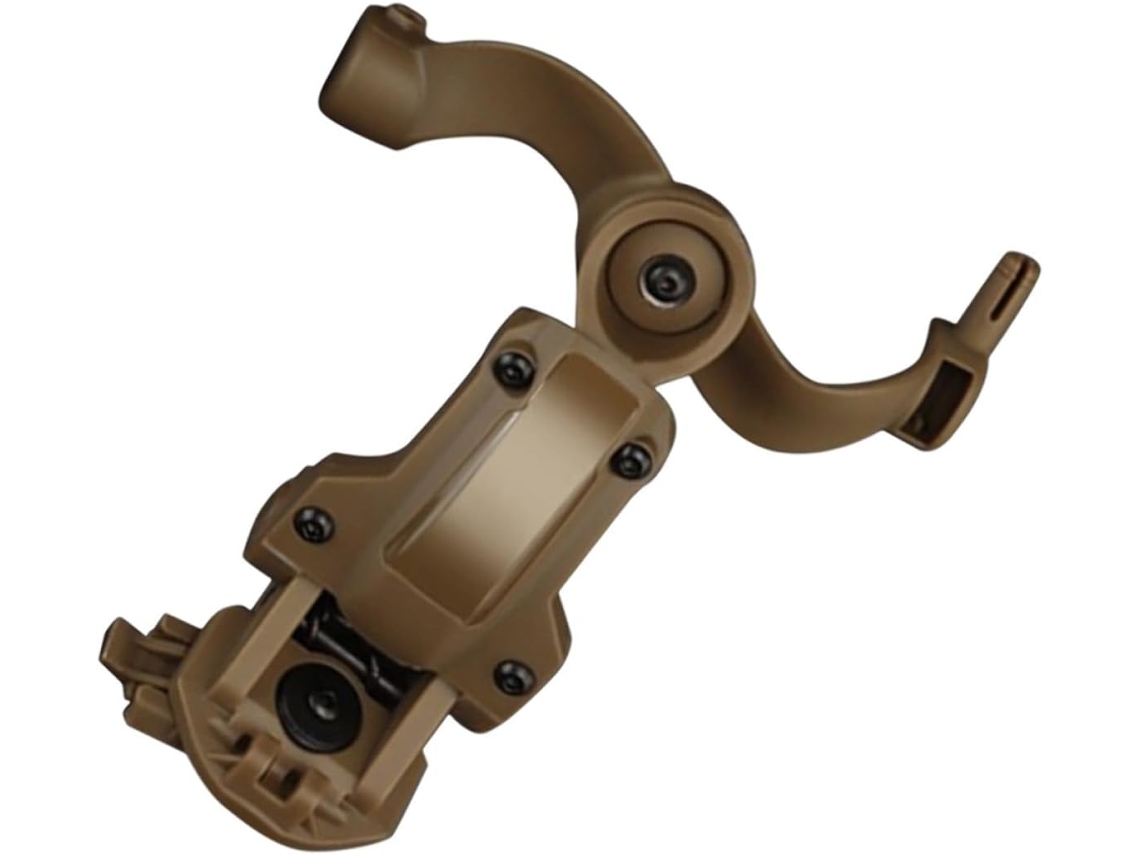 Nuobesty Support D ' Écouteurs En Nylon Para Casque, Fixação Ferme Compatível Casques Réels, Bras Pliable