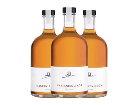 Licores DIEHL Kastanienlikör Garrafa Medium Sem Álcool (0.5 L - 3 Unidades)