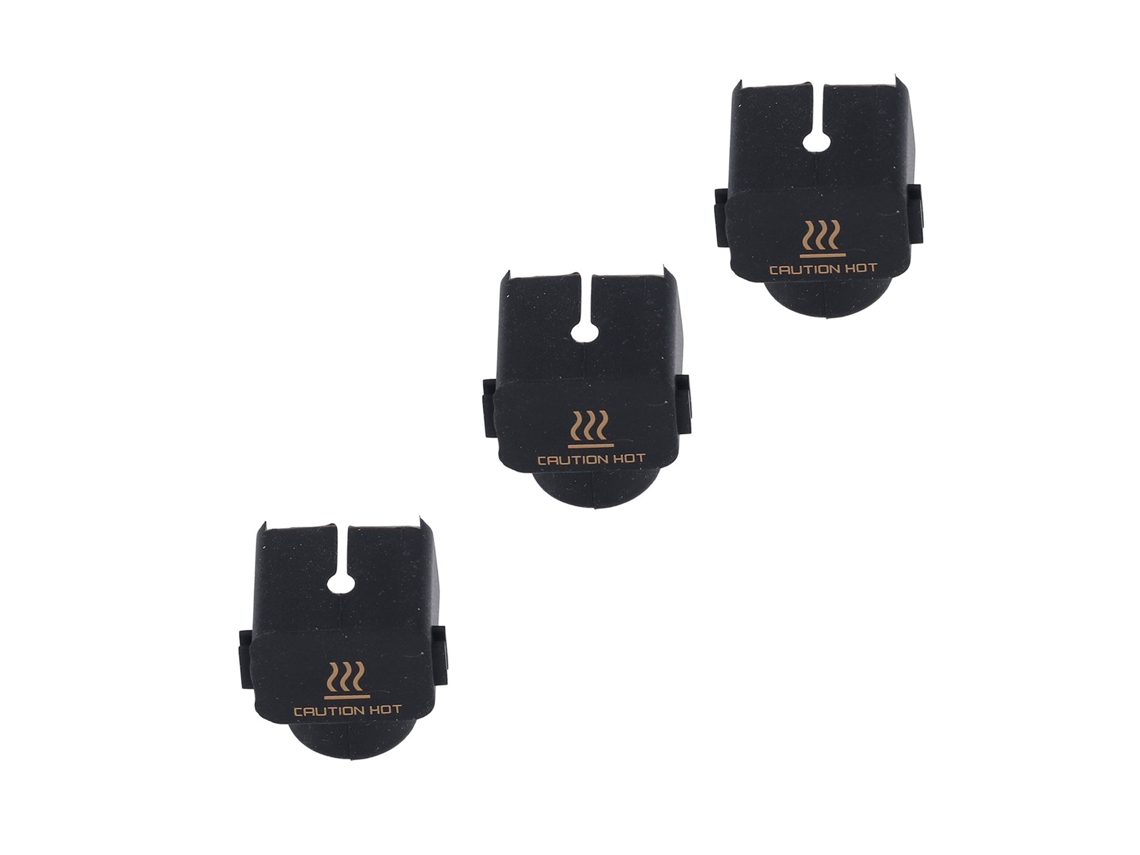 3 Pares De Meias De Silicone Para Bambulab A1 Mini Capa De Extremidade Quente Resistente Ao Calor Para Impressora 3d