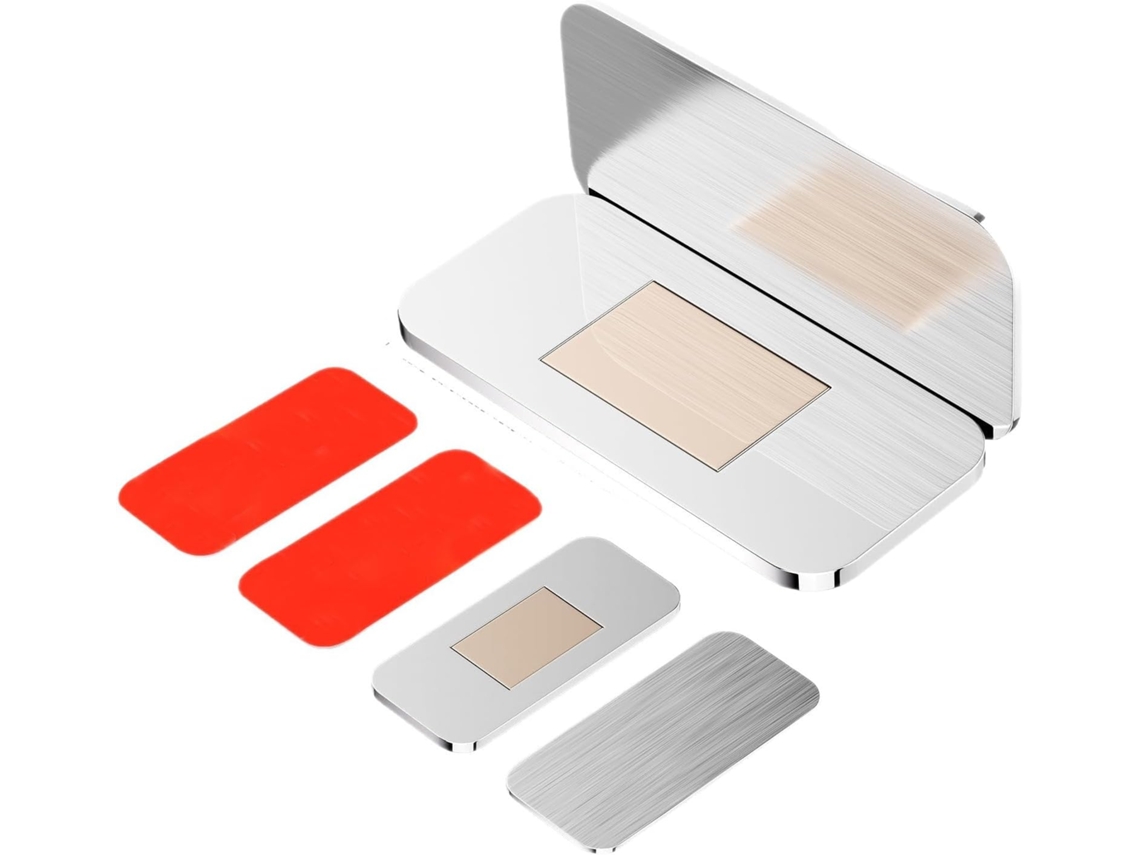 Pacote Com 10-fechos Magnéticos Para Portas De Armários, Ultrafinos Com 0, 20cm De Espessura, Ímãs Adesivos De Aço