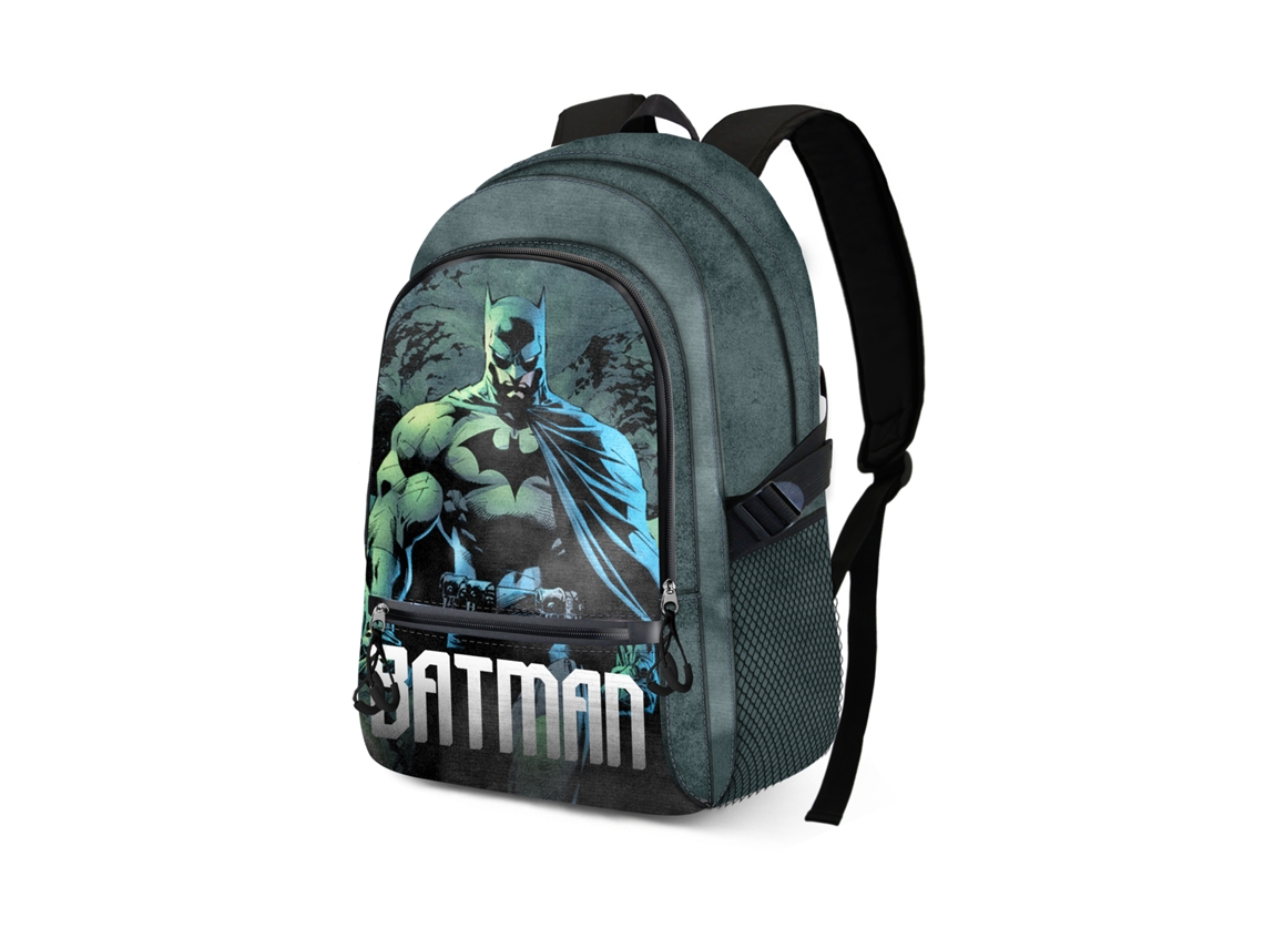 Mochila KARACTERMANIA Batman Arkham Fight Fan 2.0 Verde