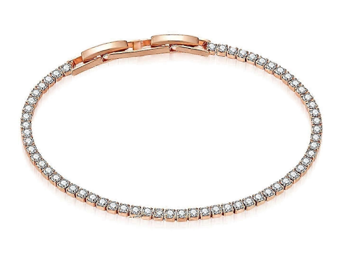 Pulseira De Cristal Ouro Rosa Nostalgia88