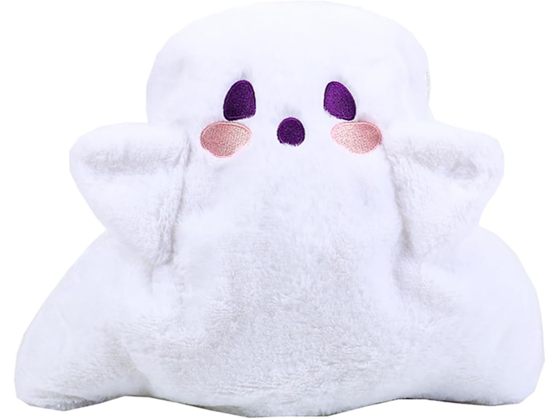 Mochila De Pelúcia Fantasma | Bolsa De Doces De Halloween Bolsa Macia Para Festas De Halloween, Es Gokoco