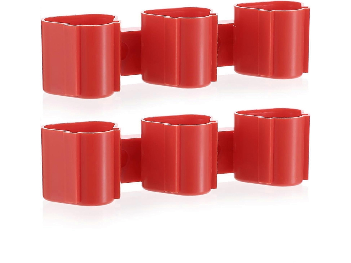 Suporte para 2 Baterias Milwaukee com Compartimento para Baterias, Suporte de Parede para Baterias Bosch de 12v. AQUAFORGE