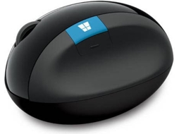 Rato MICROSOFT Sculpt Ergonomic (Wireless - Regular - 1600 dpi - Preto)