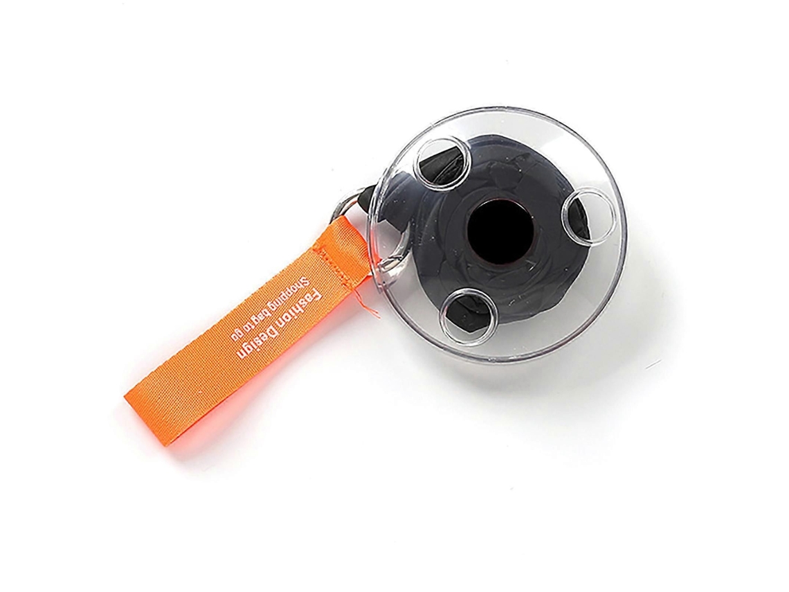 Sacola De Compras Dobrável Em Formato De Disco, Multifuncional, Ideal Para Economizar Espaço E Transportar Compras. Cor Vermelha.