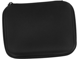 Bolsa Organizadora Digital Em Eva Preta Para Fones De Ouvido E Cabos, Ideal Para Viagens, Guardar Ac Gokoco