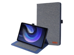 Capa de couro e tecido Webake para tablet Xiaomi Pad 6 / Pad 6 Pro