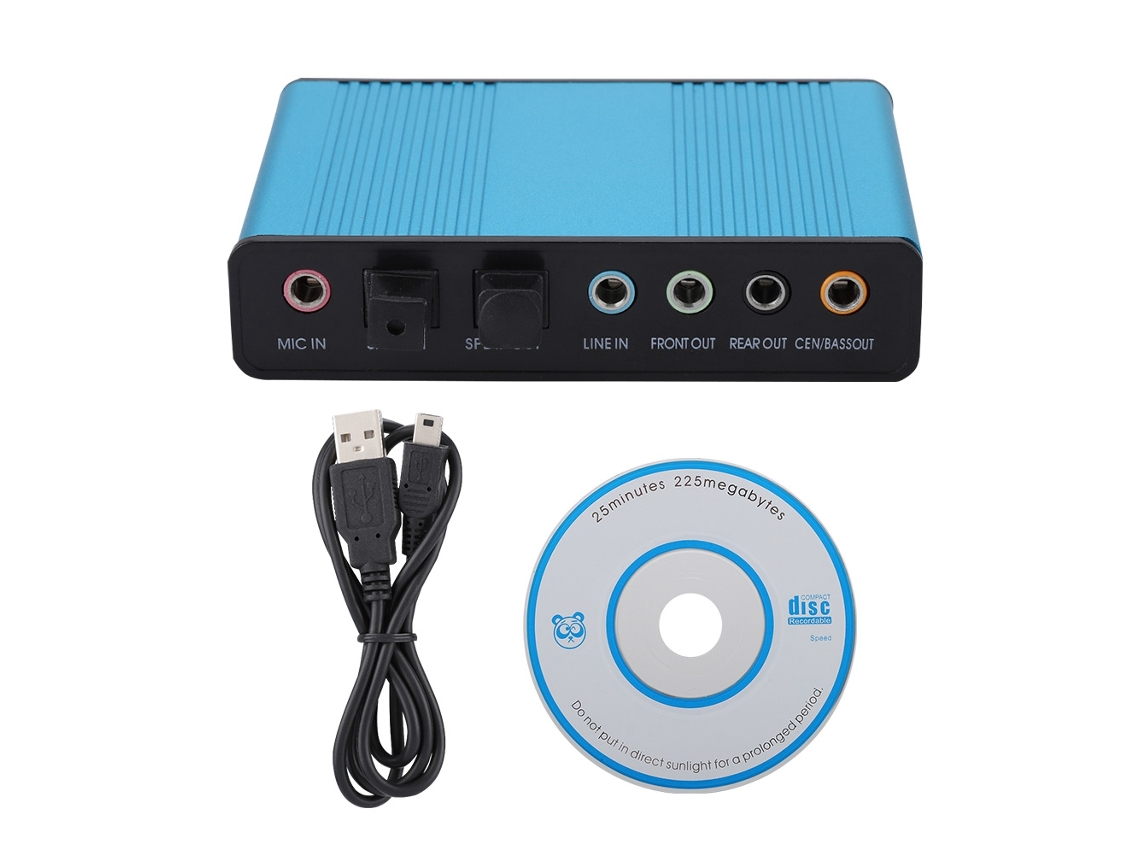 Adaptador Usb Áudio 5.1 LAXISCREED