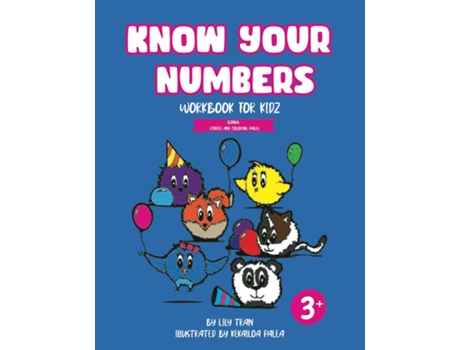 Livro Know Your Numbers Workbook for Kidz de Lily Tran (Inglês)