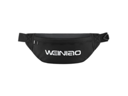 Bolsa de Cintura, Impermeável, Ajustável, Cor Preta AQUAFORGE