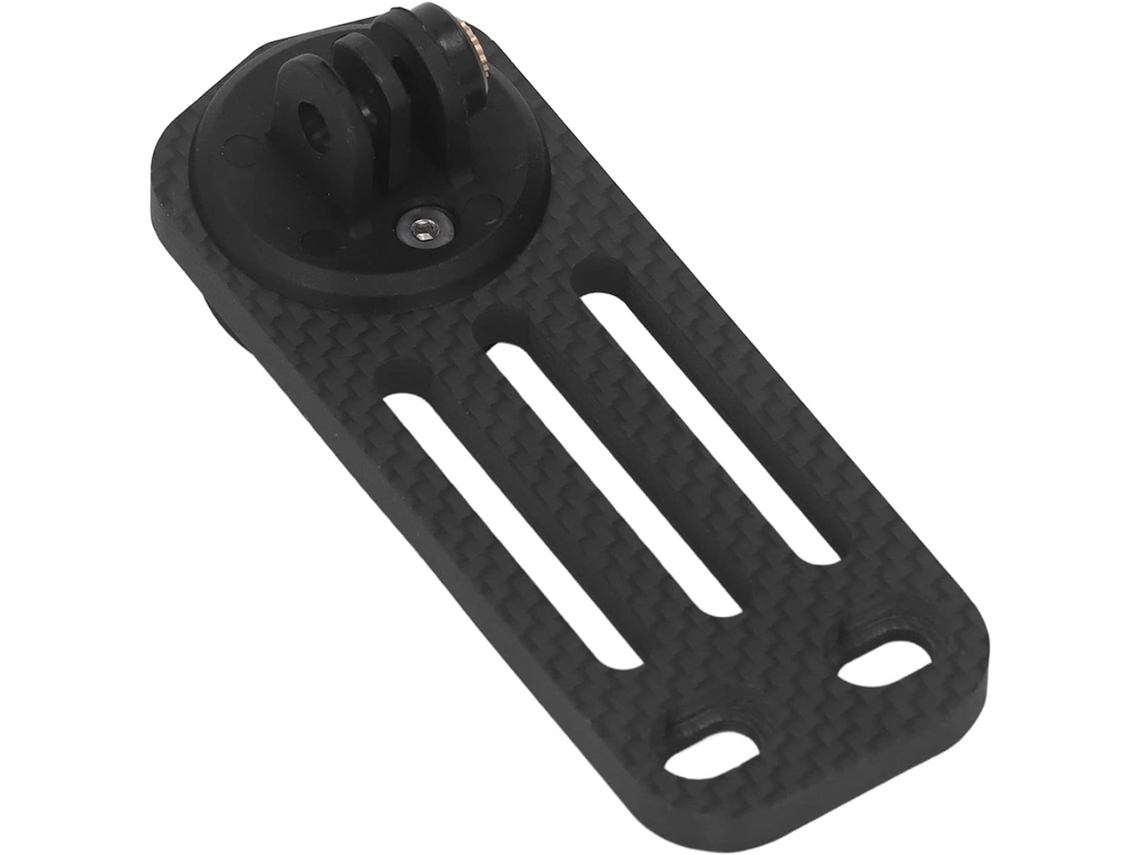 Suporte para Ciclocomputador em Fibra de Carbono 3k para Acessórios Frontais, Leve. SFUSHOS
