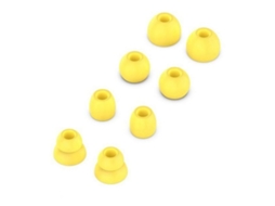 Auricular Zruxe Para Beats Powerbeats, Beatsx, Urbeats, Tour, Flex (4 Pares De Pontas, Amarelo)