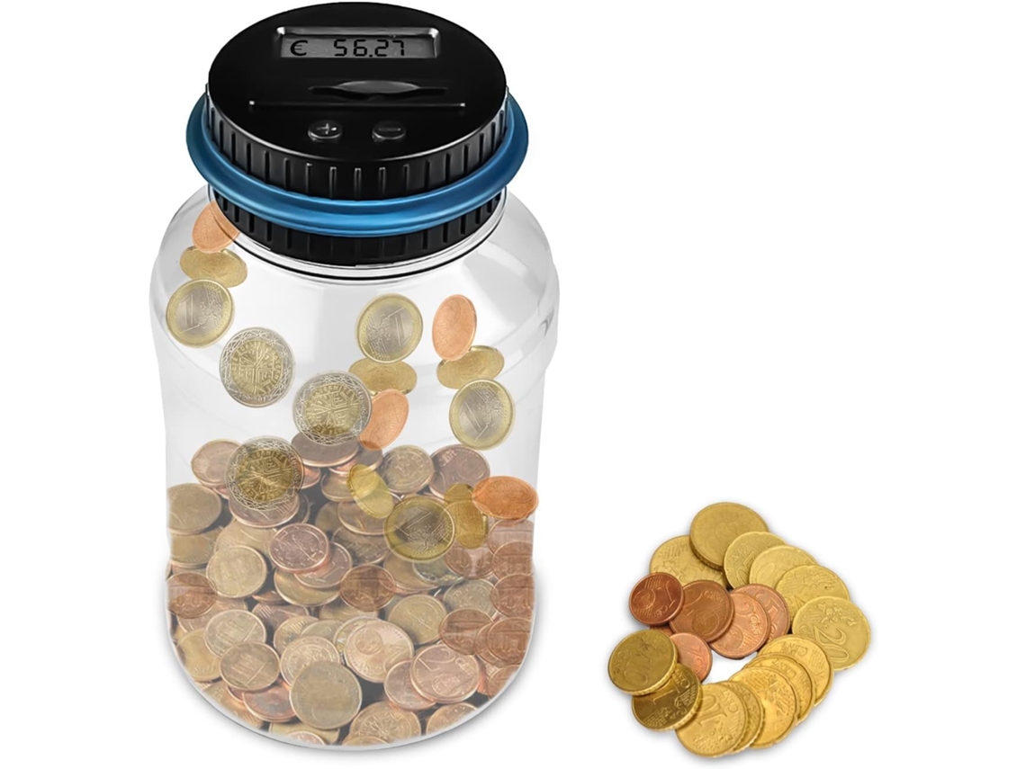 Cofre Digital Lcd 1.8l Transparente