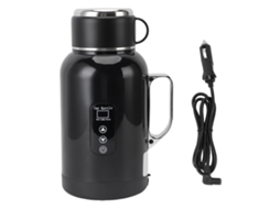 Laxiscreed Chaleira Elétrica Portátil Para Carro 12v-24v, Aquecedor De Água E Leite Em Viagem