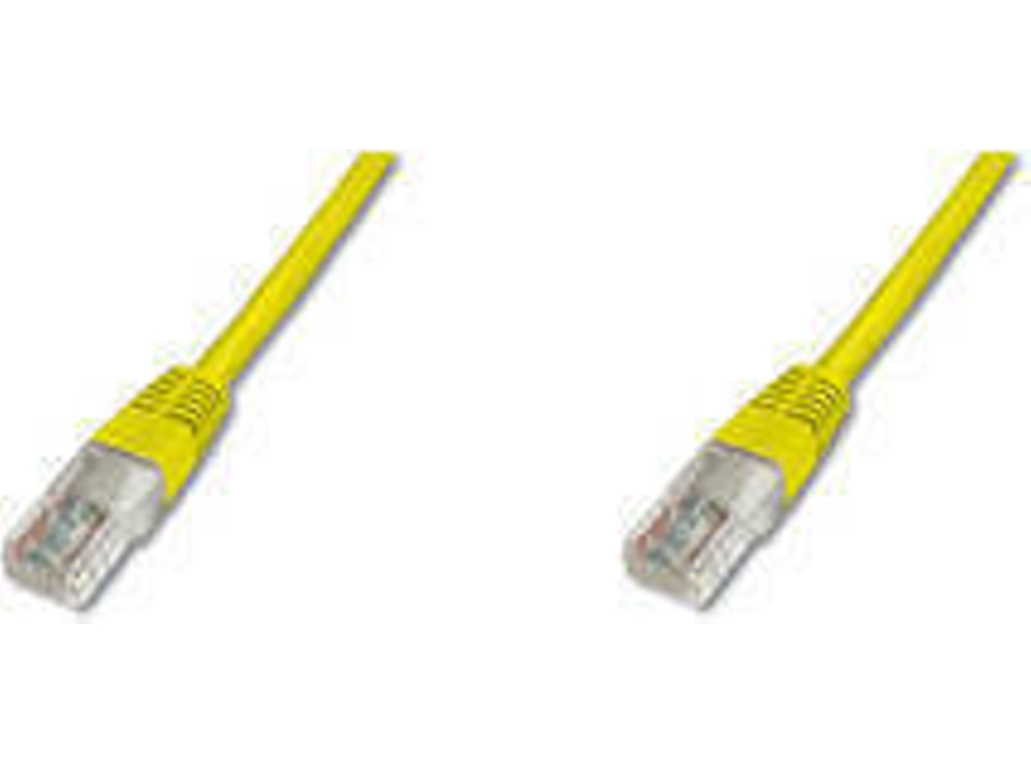 Cabo de Rede DIGITUS (RJ45 - 2 m - Amarelo)