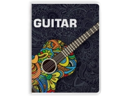 Carnet De Notas Com Sopa De Cobertura Para Guitarra E Instrumento De Música