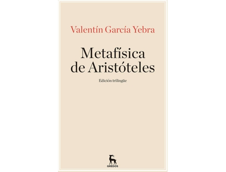 Livro Metafísica De Aristoteles