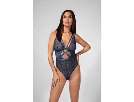 Body KIM X CHRISTINE Exclusivo Sweetest Taboo Azul (L)