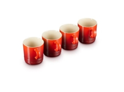 LE CREUSET - Set 4 Canecas 350Ml 79113350600000