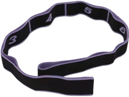 Faixa Elástica De Alongamento Com 8 Laços Resistência Para Exercícios Físicos, Yoga E Esportivo