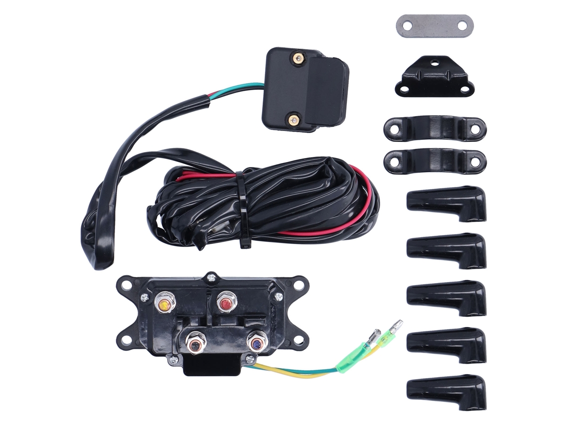 Laxiscreed Interruptor De Contactor Para Gเล่นueira Eléctrica De 12v 250a, Compatível Com Atv E Utv