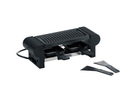 Grelhador Raclette KELA LINE 2 Pessoas 350W + Grelha Preta 66490