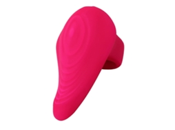 Massageador pessoal para vibradores vaginais e anais. Mini massageador vaginal de dedo, brinquedo sexual adulto para ponto G, operado por bateria, rosa