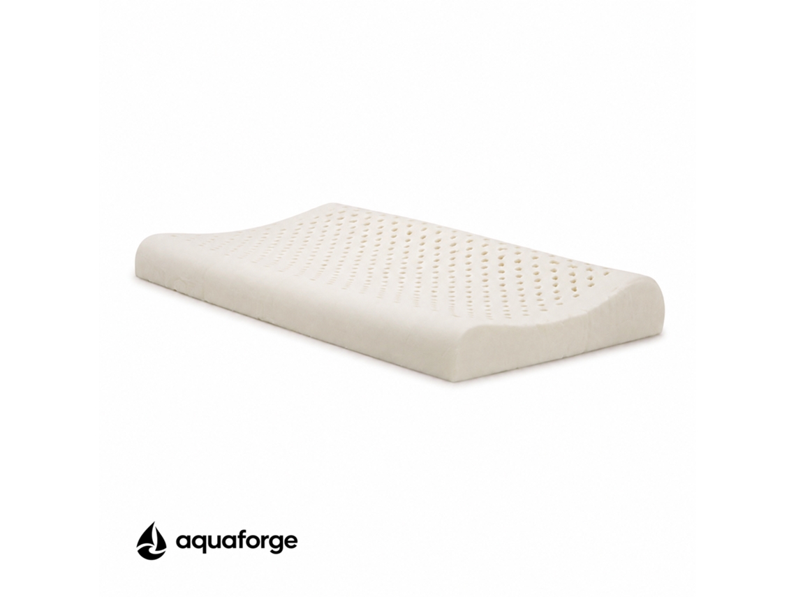 Almofada Cervical Ergonómica Látex 46 X 27 Cm