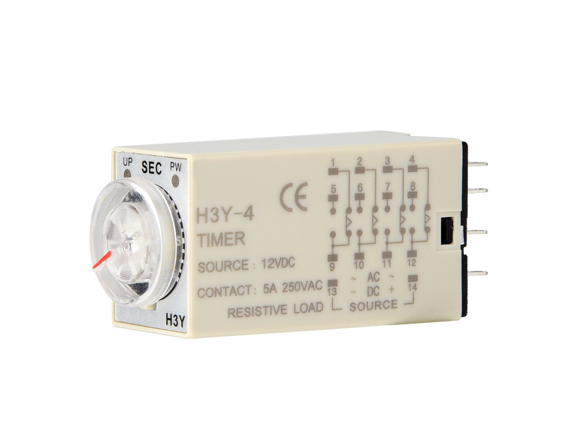 Relé de Tempo H3Y 4 com Retardo de Encendido