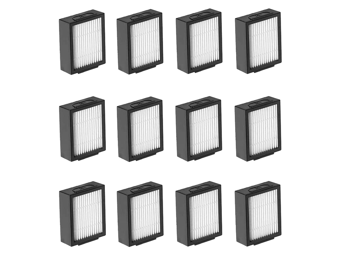 Acessório para Aspiradores IROBOT 12 pacotes Filtros I Roomba I7 I7+ E5 E6 Filtro da série Roomba I e