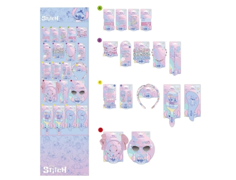 Ganchos Para O Cabelo Stitch Azul