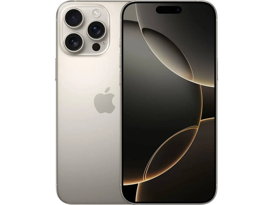 iPhone 16 Pro APPLE (Recondicionado Flippers Marcas Mínimas - 6.3'' - 256 GB - Natural Titânio)