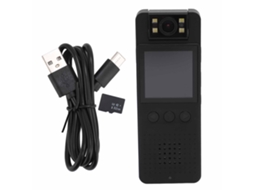 Câmera de ação com display LCD de 32GB, gravação 1080p, WiFi EOOCOO