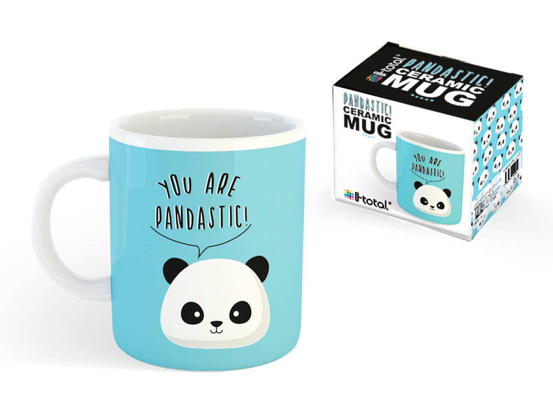 Caneca de Cerâmica I-TOTAL Panda Xl1801