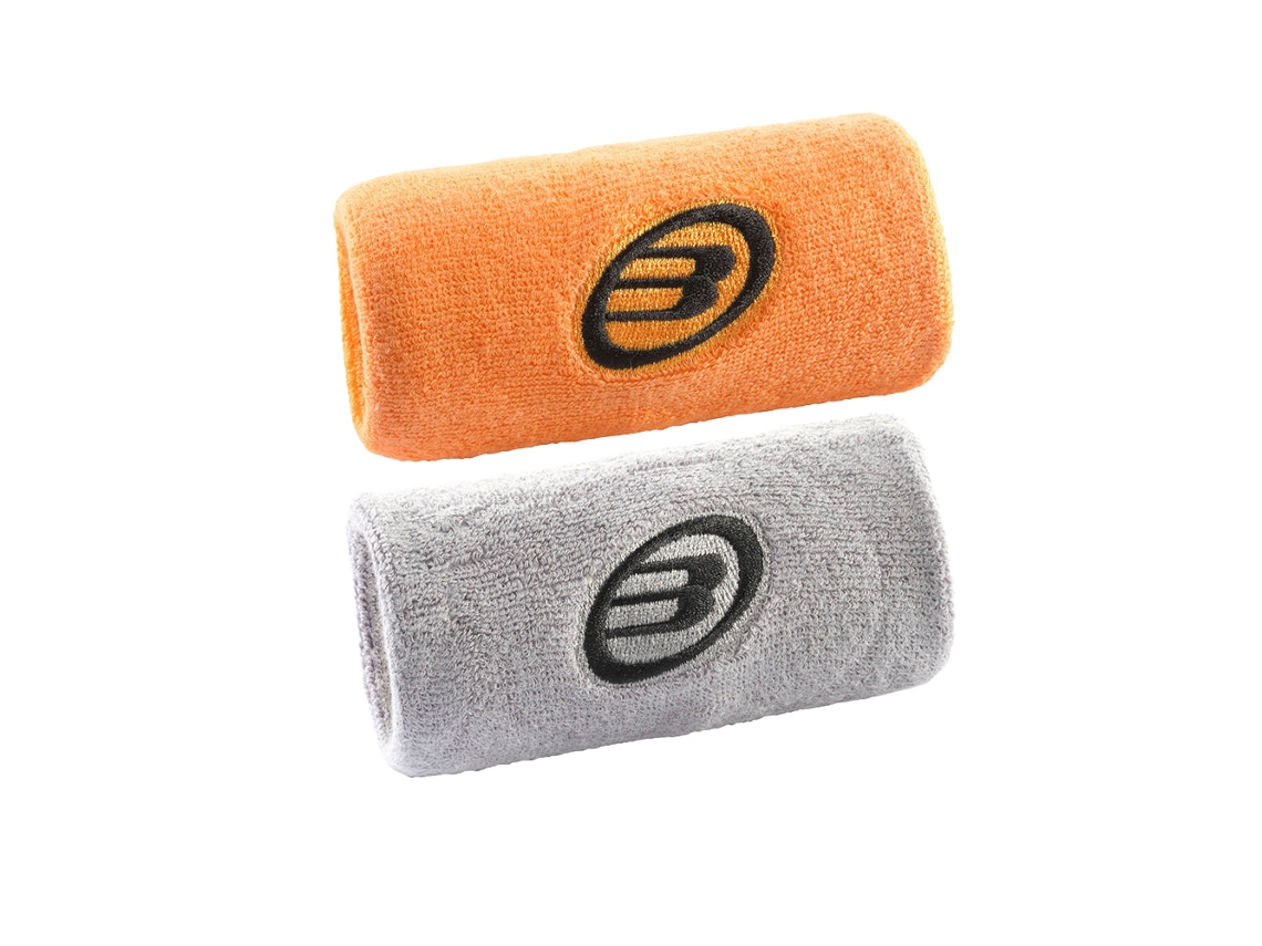 Muñequera BULLPADEL BPMU252 Naranja/Bege