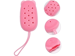 Escova De Banho Automática Silicone Com Armazenamento, Escova Corporal Portátil Ideal Para Uso Doméstico, Em Banheiros E