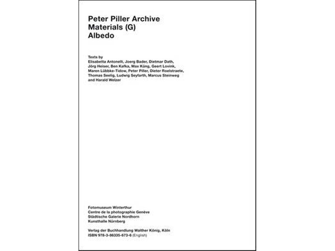 Livro Peter Piller Archive, Materials Albedo de Seelig Thomas/Heiser (Inglês)