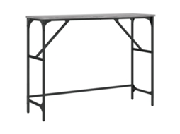 Mesa Consola Derivados de Madeira Cinzento Sonoma MAISON EXCLUSIVE (100x32x75 cm)