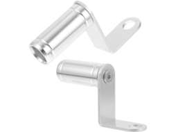Suporte Extensor De Espelho Retrovisor Profissional Para Motocicletas E Bicicletas Elétricas, 2 Peças, Fácil Instalação