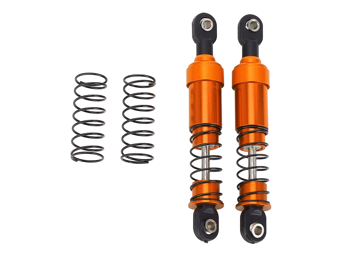 Amortecedor de Óleo S/MARCA, 75mm, para carro RC, leve, resistente à água, alumínio dourado