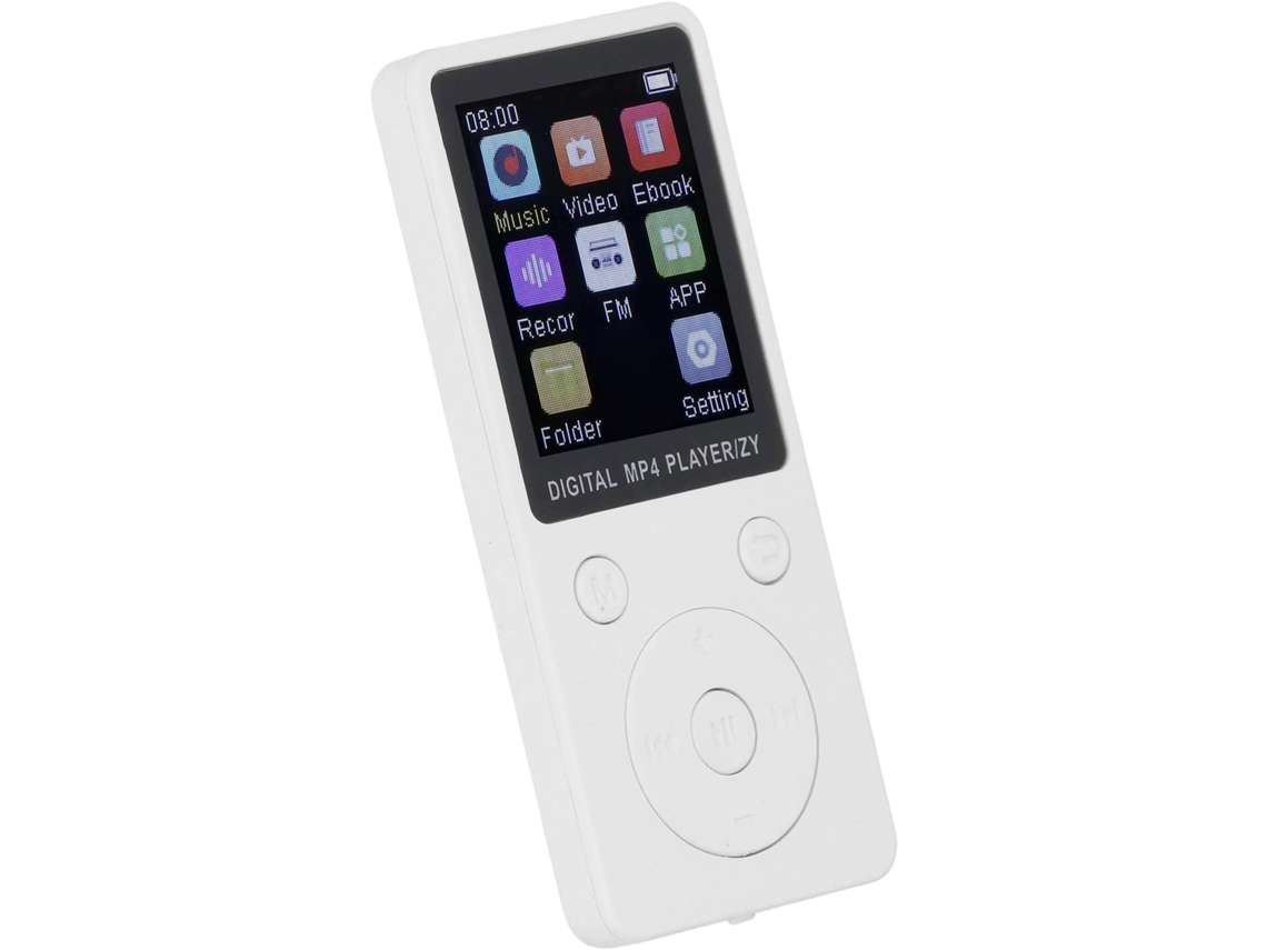 Leitor De Mp3 32gb Com Bluetooth 5 0, Reprodutor De Música Digital Portátil Mp3 Mp4, Alto Falante Integrado, Tela De 1